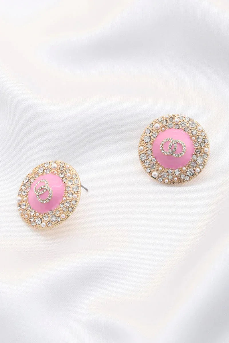 Double Circle Round Metal Earring | Mixtshop LLC