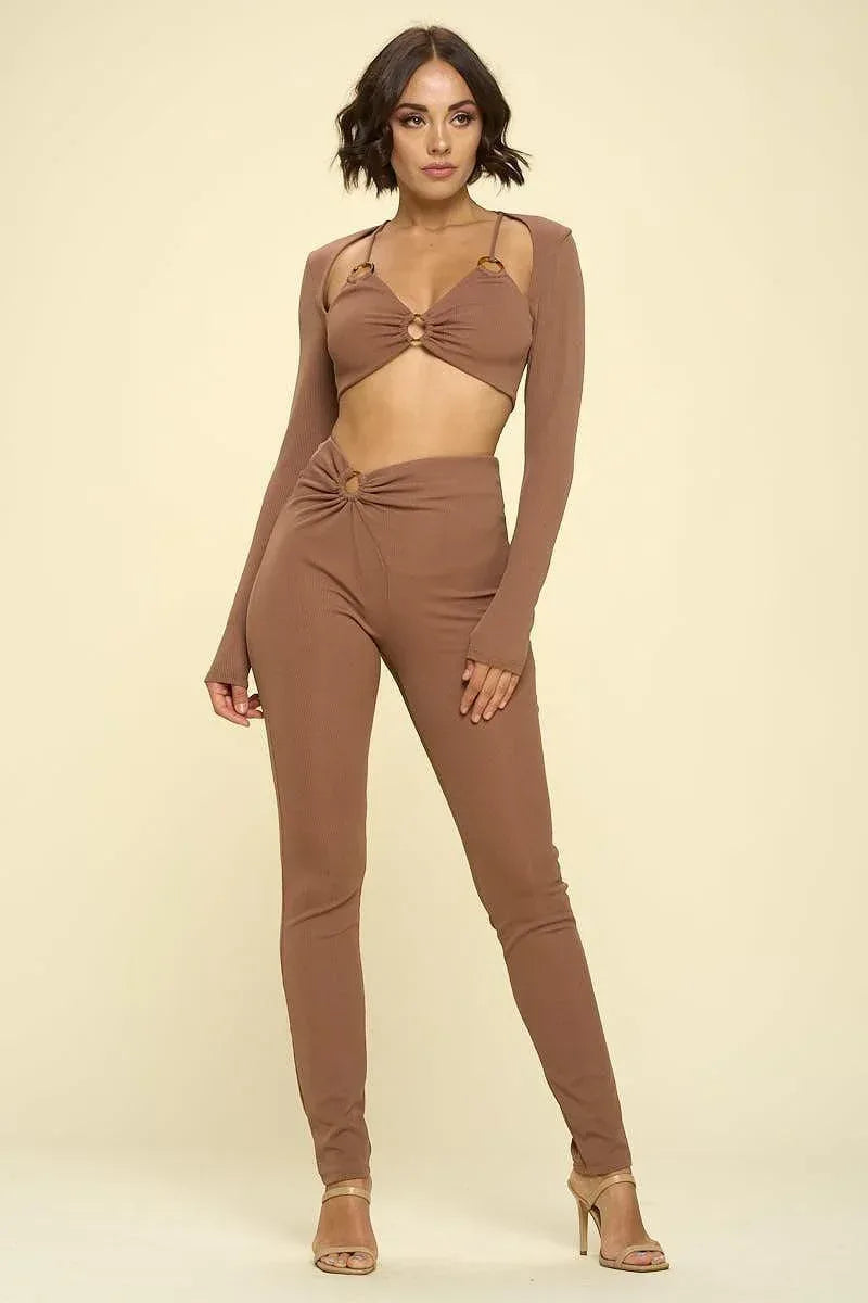Bikini Top Solid Color 2 Piece | Mixtshop LLC Main image