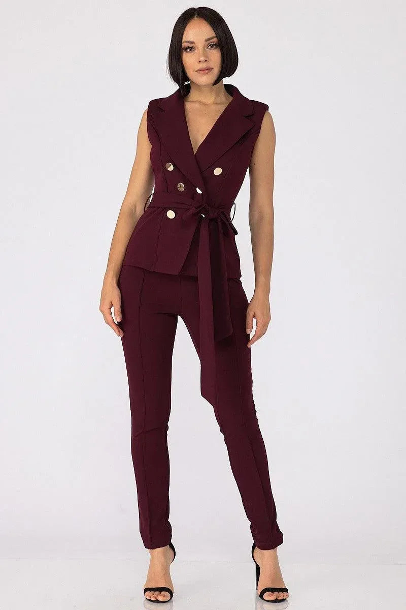 Fashion Top And Pants Set | Mixtshop LLC Main image