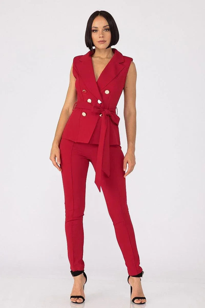 Fashion Top And Pants Set Secondary image