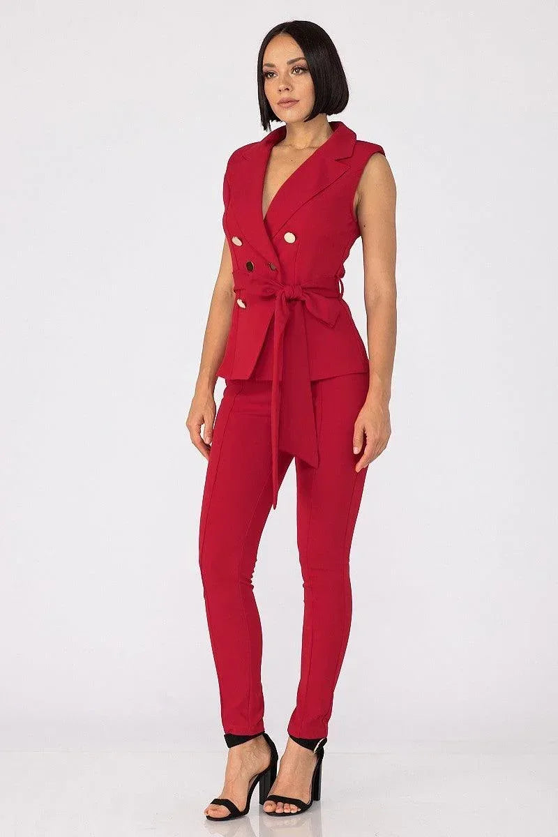 Fashion Top And Pants Set | Mixtshop LLC