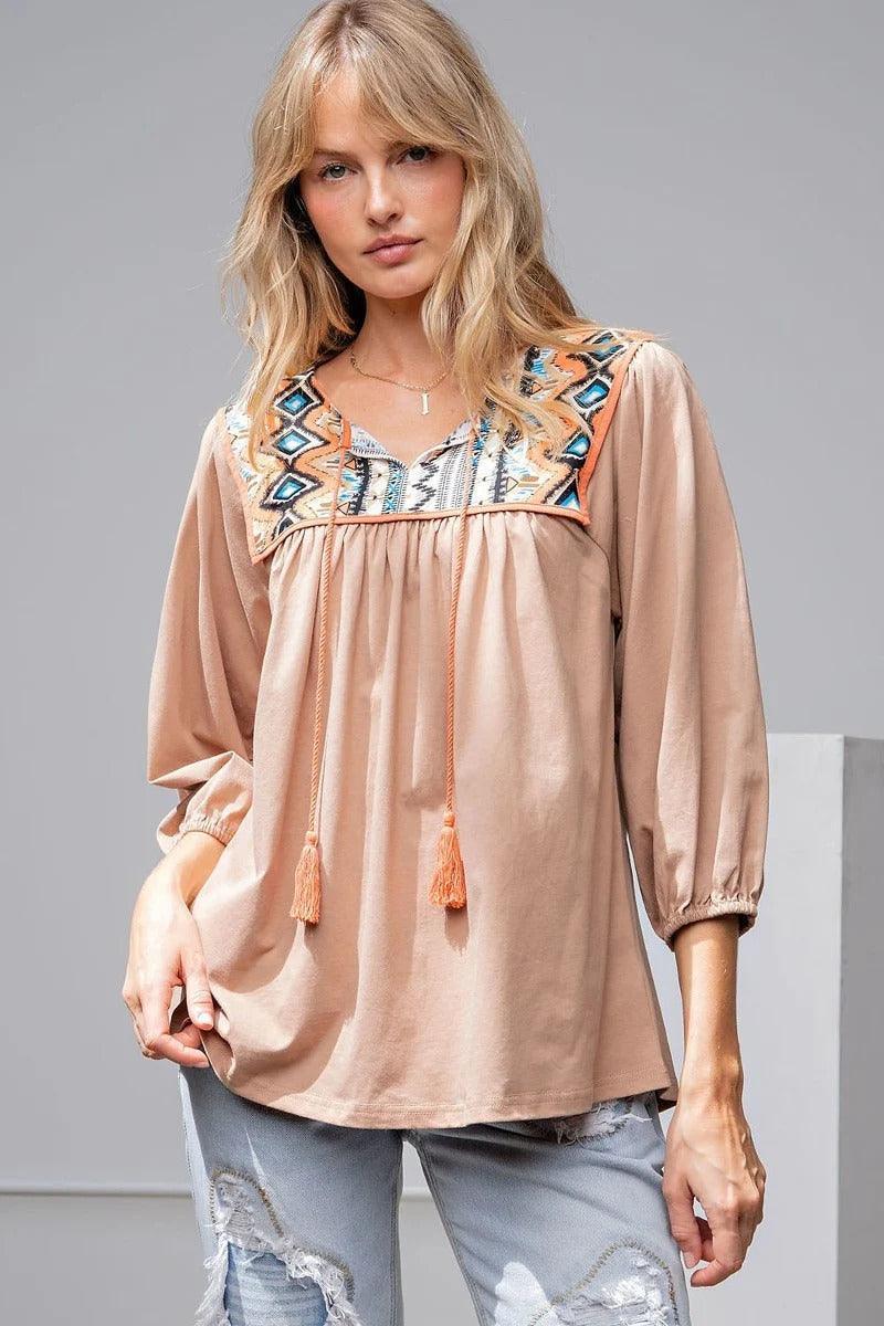 Loose Fit Cotton Top | Mixtshop LLC Main image
