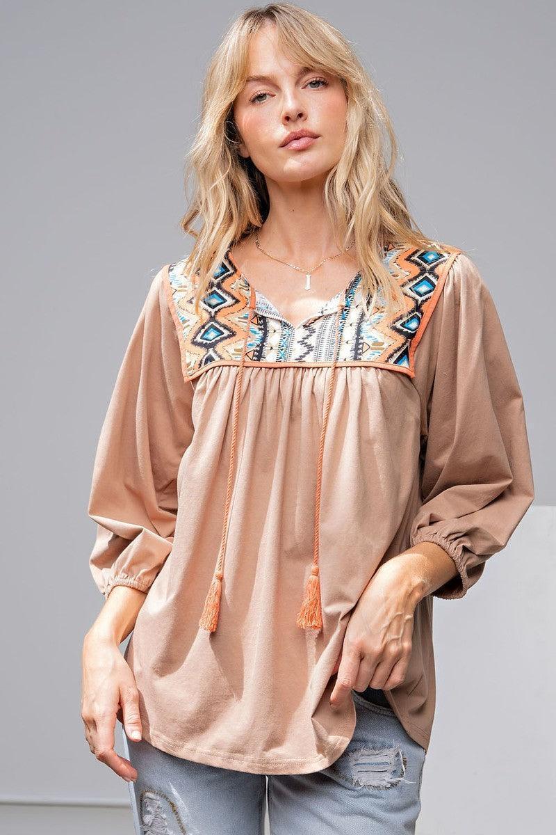 Loose Fit Cotton Top Secondary image