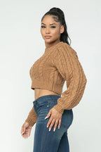 Cable Pullover Top | Mixtshop LLC
