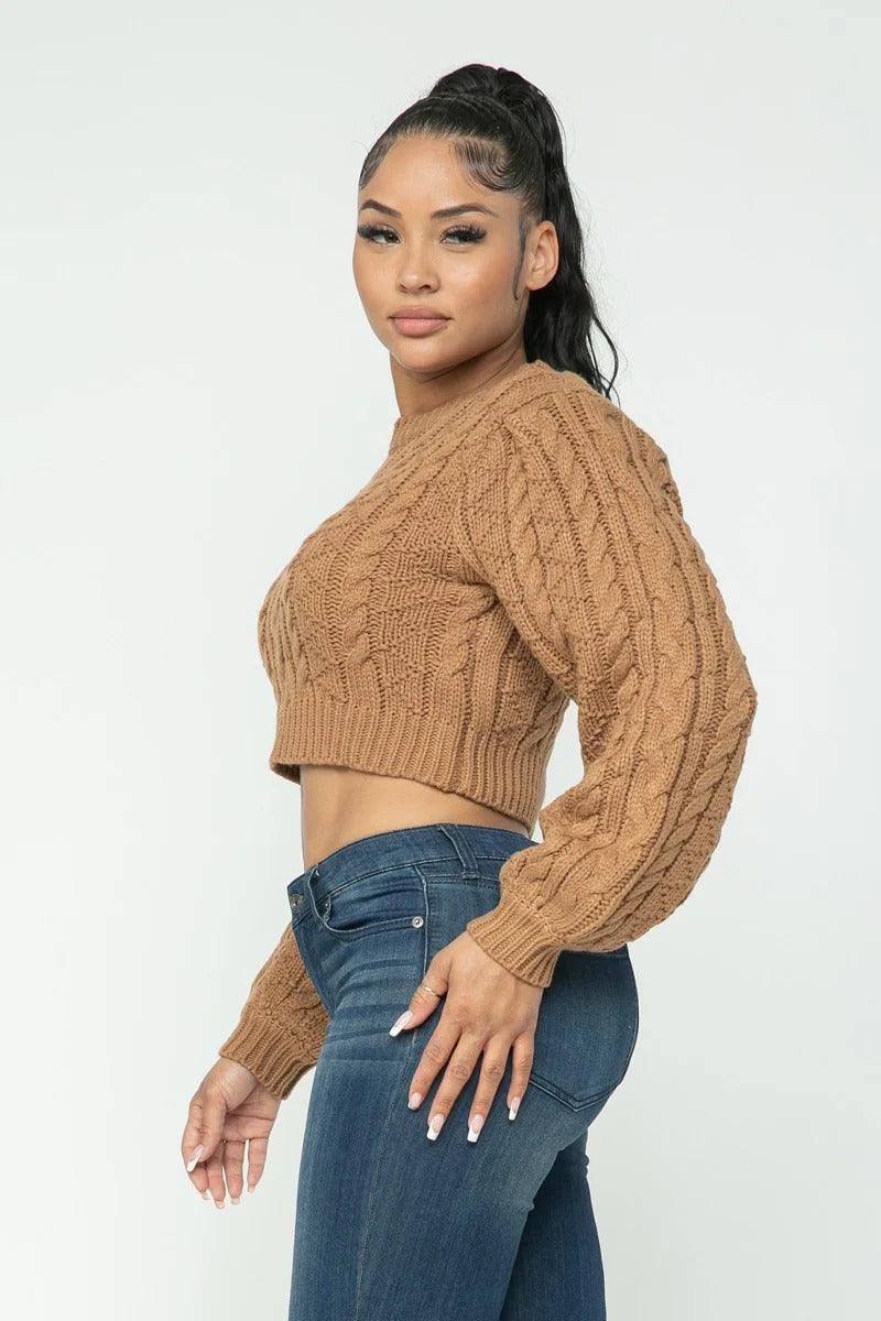 Cable Pullover Top | Mixtshop LLC