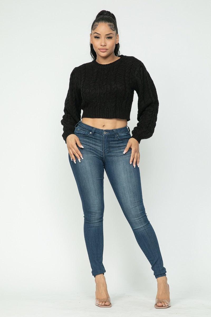 Cable Pullover Top Secondary image