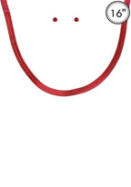 Aluminumcoating Herringbone Necklace Set | Mixtshop LLC
