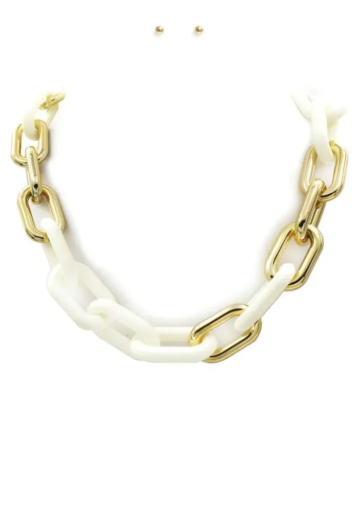 Oval Link Necklace | Mixtshop LLC