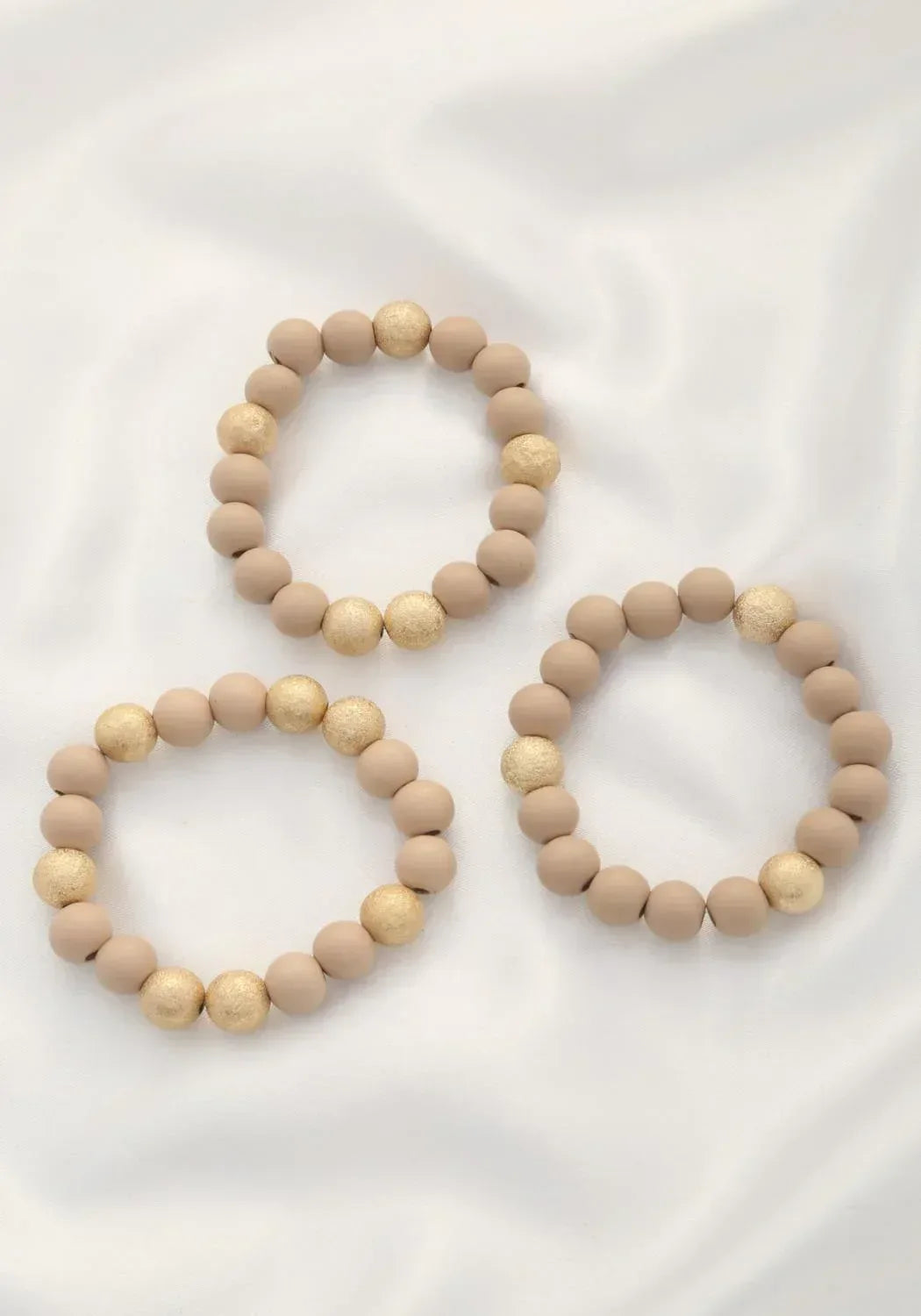 Metal Wood Bead Bracelet | Mixtshop LLC