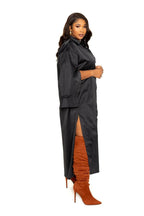 Cape Sleeve Shirt Dress | Mixtshop LLC