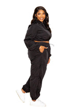 Active Zip Up Set With Cord Lock Detail | Mixtshop LLC
