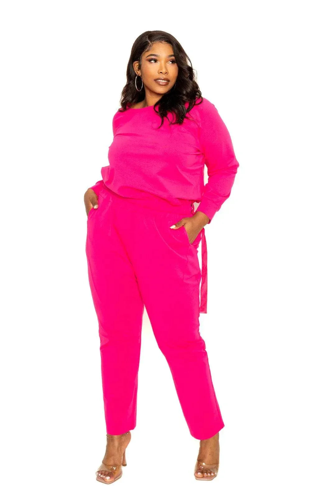 Grommet Detail Lounge Sets | Mixtshop LLC Main image