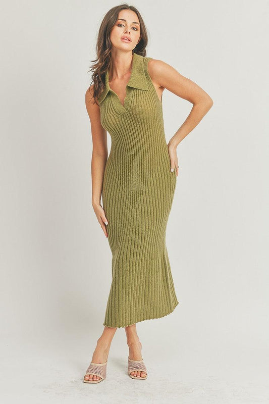 Soft And Cozy Warm Knit Fabric Dress | Mixtshop LLC