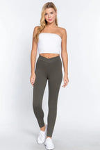 Mid-rise Ponte Pants | Mixtshop LLC