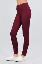 Mid-rise Ponte Pants | Mixtshop LLC