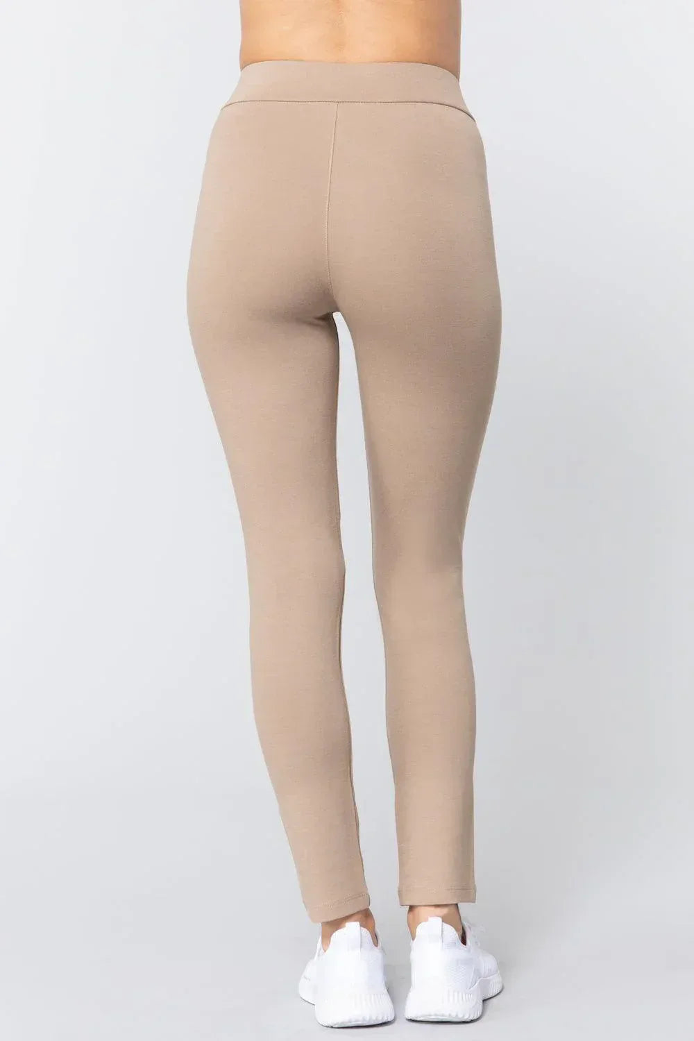 Mid-rise Ponte Pants | Mixtshop LLC