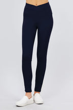 Mid-rise Ponte Pants | Mixtshop LLC