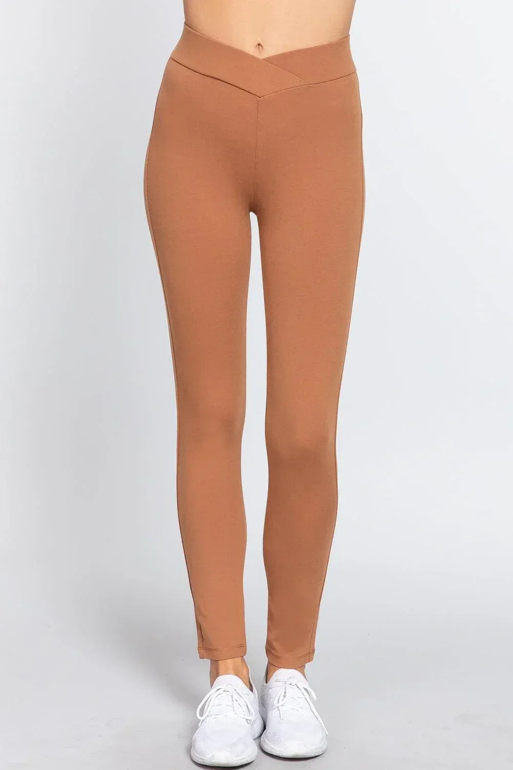 Mid-rise Ponte Pants | Mixtshop LLC