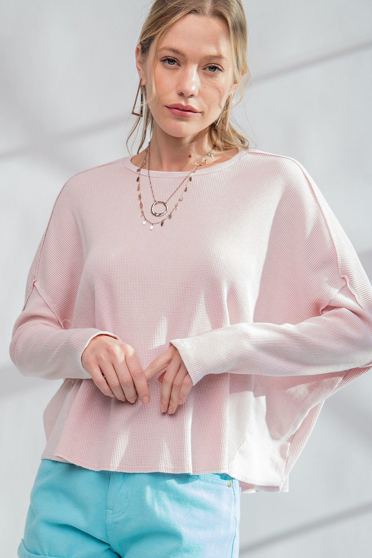 Washed Thermal Top | Mixtshop LLC
