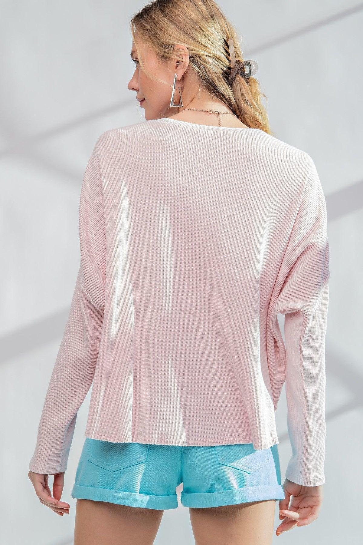 Washed Thermal Top | Mixtshop LLC