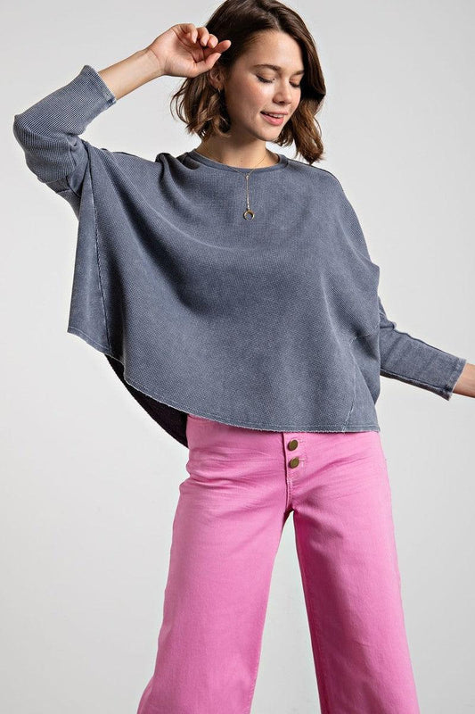 Washed Thermal Top | Mixtshop LLC