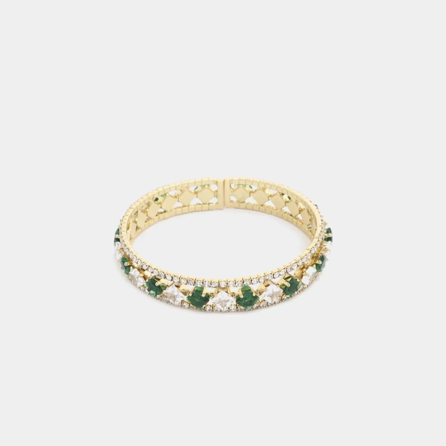 Sodajo Crystal Metal Bracelet | Mixtshop LLC