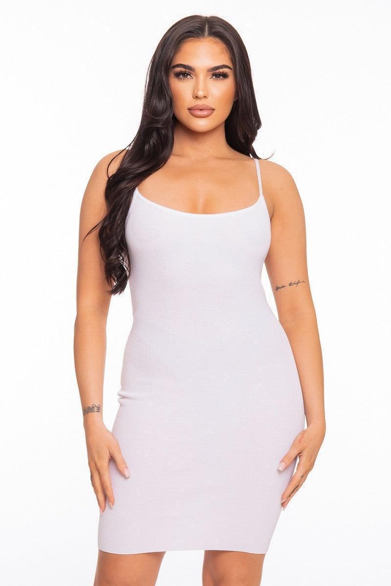 Cami Open Back Mini Dress | Mixtshop LLC Main image
