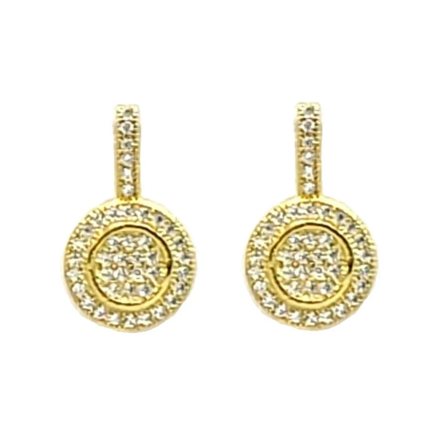 Round Crystal Earring | Mixtshop LLC Main image