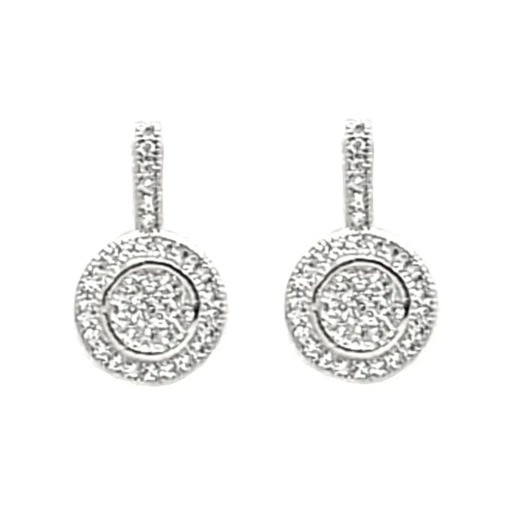 Round Crystal Earring Secondary image