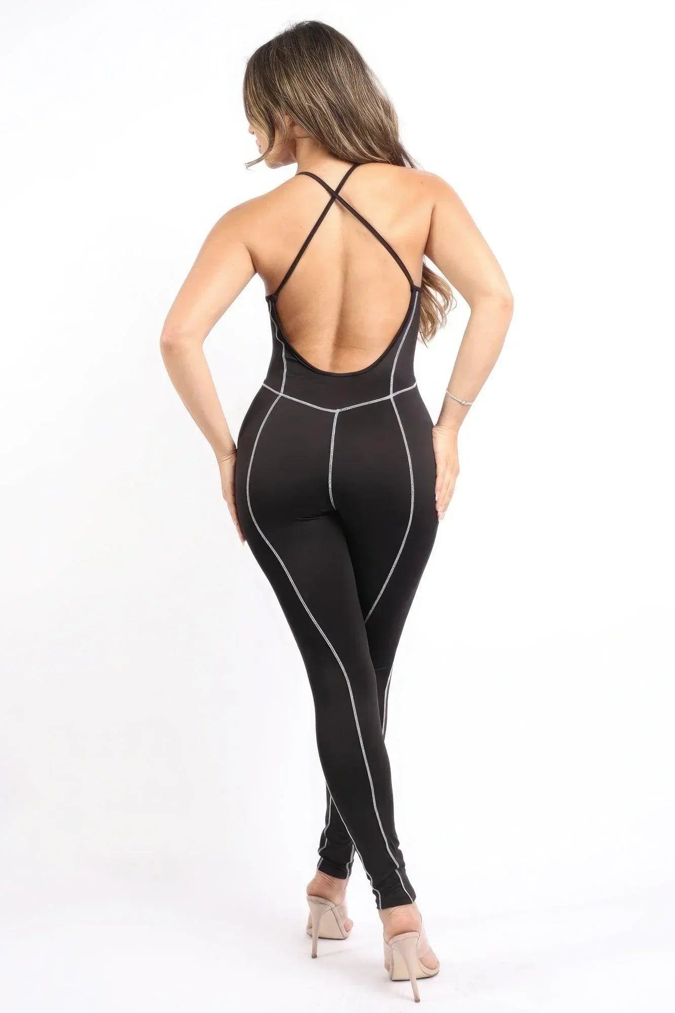 Overlock Line Jumpsuit | Mixtshop LLC