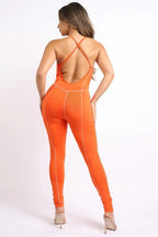 Overlock Line Jumpsuit | Mixtshop LLC
