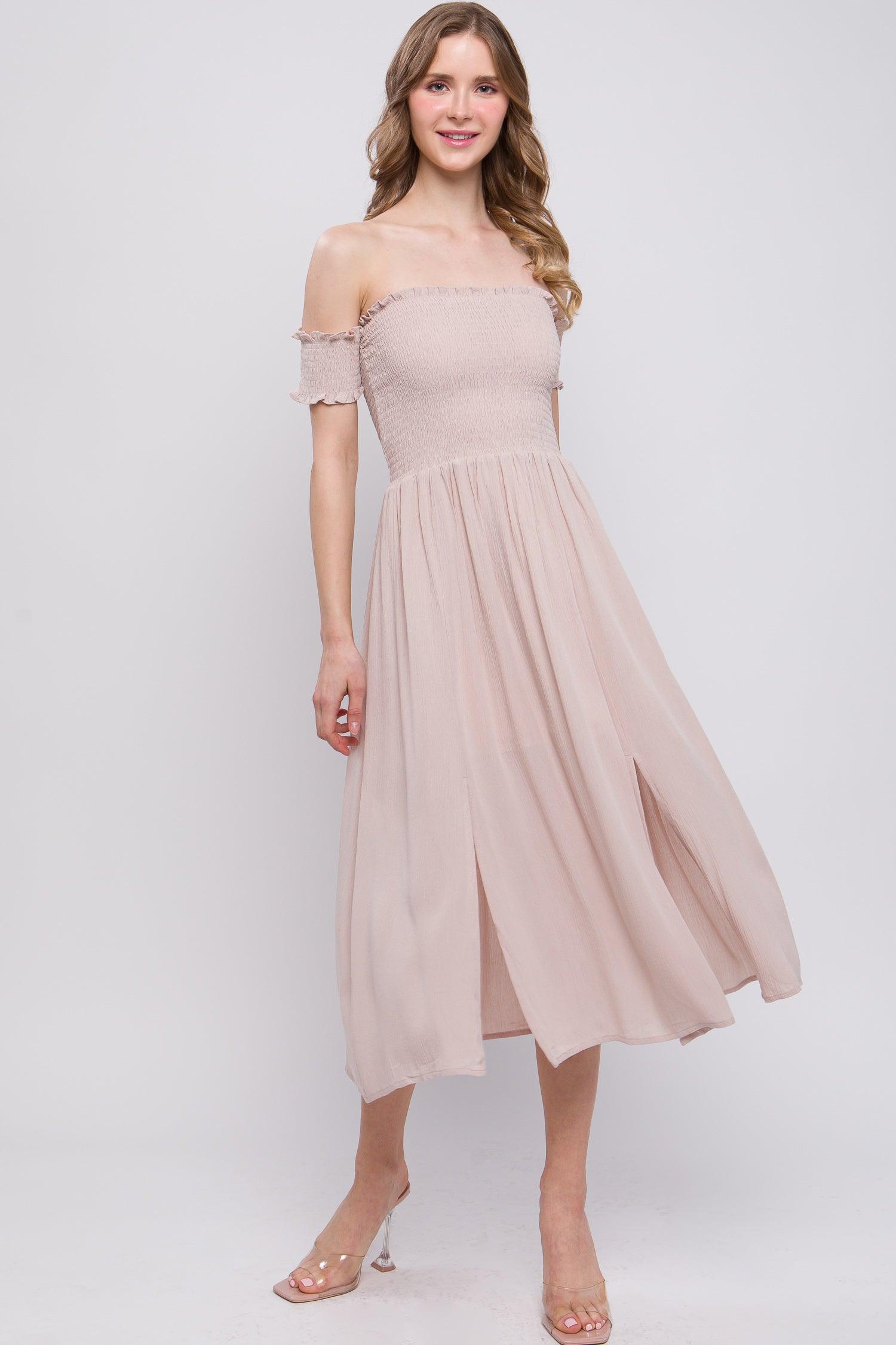 Flowy Off The Shoulder Dress | Mixtshop LLC