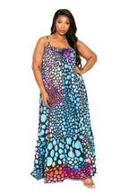 Printed Voluminous Maxi Dress | Mixtshop LLC