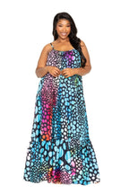 Printed Voluminous Maxi Dress | Mixtshop LLC