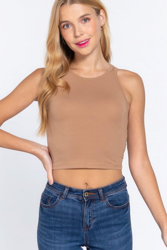 Halter Neck Crop Top | Mixtshop LLC