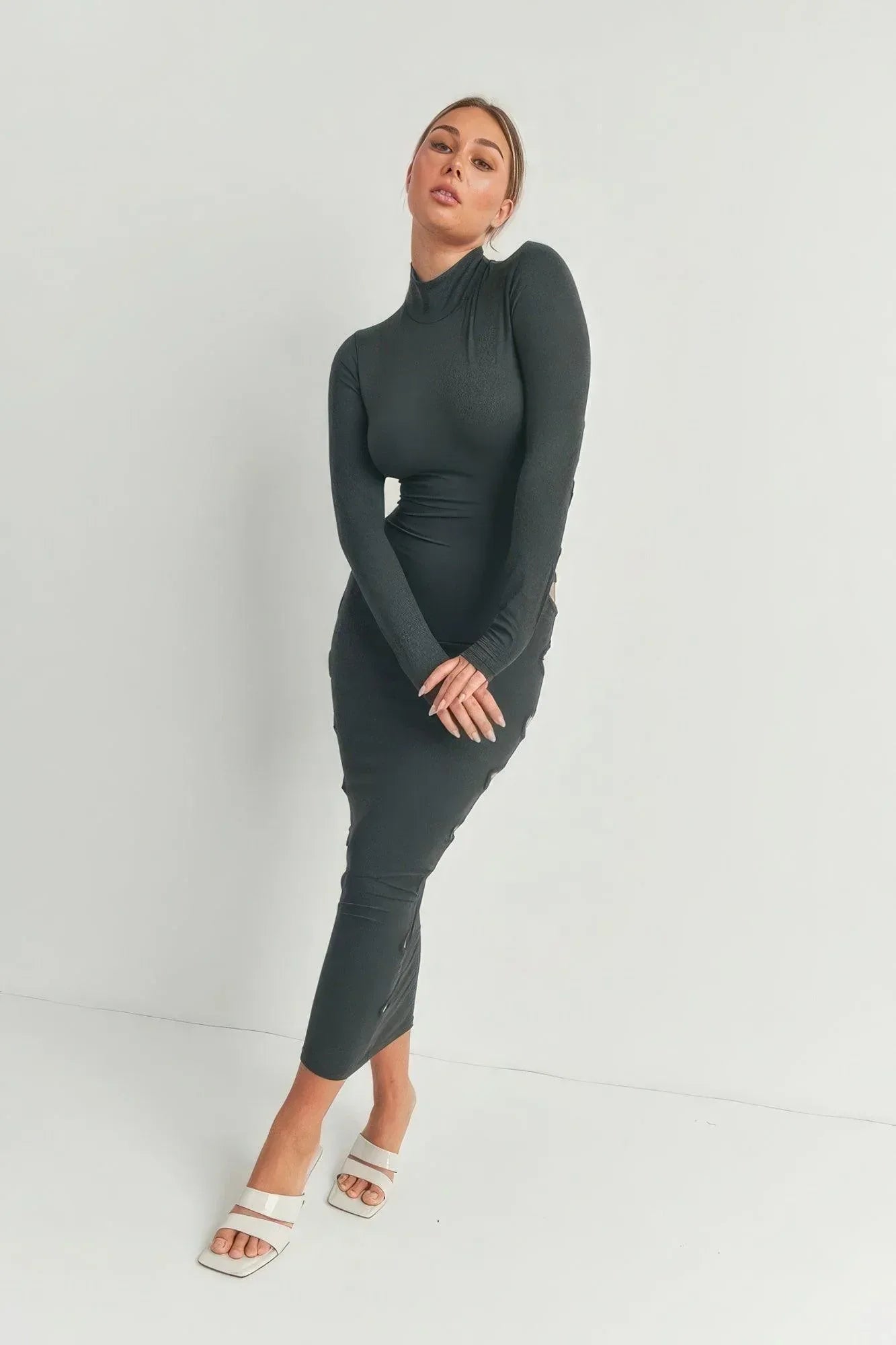 Cutout Detail Maxi Dress Secondary image