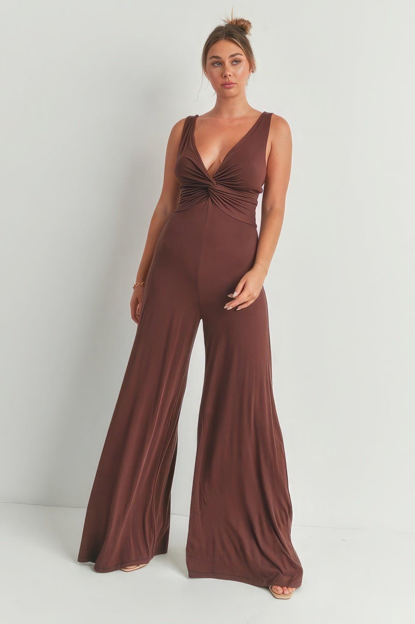 Wide Leg Jumpsuit | Mixtshop LLC Main image