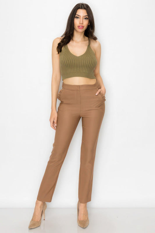 Scoop Neck Rib Top | Mixtshop LLC