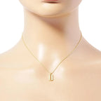 Gold Dipped Pendant Necklace | Mixtshop LLC