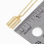 Gold Dipped Pendant Necklace | Mixtshop LLC