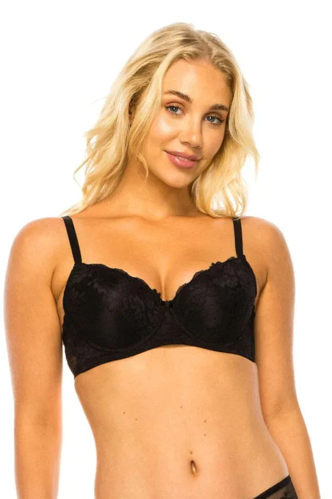 Floral Lace Bra | Mixtshop LLC Main image