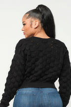 Checker Sweater Top | Mixtshop LLC
