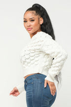 Checker Sweater Top | Mixtshop LLC