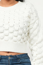 Checker Sweater Top | Mixtshop LLC