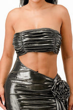 Metallic Sexy Dress | Mixtshop LLC
