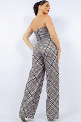 Bustier Top & Wide Pants Set | Mixtshop LLC