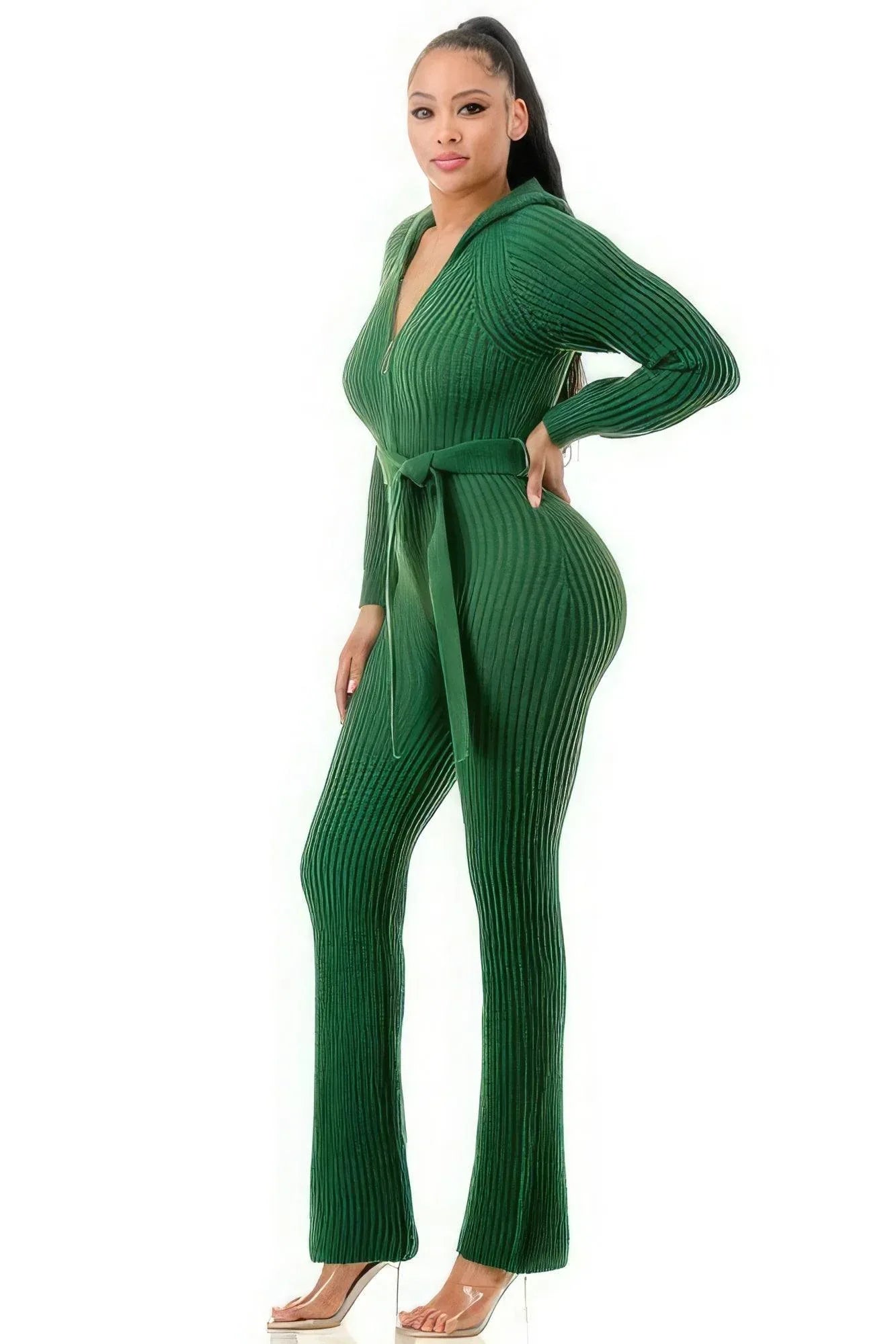 Monroe Hooded Jumpsuit | Mixtshop LLC