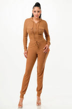 Rib Cargo Hoodie Set | Mixtshop LLC