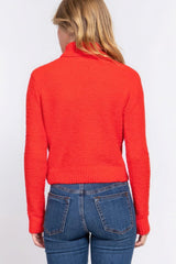 Turtleneck Sweater Top | Mixtshop LLC