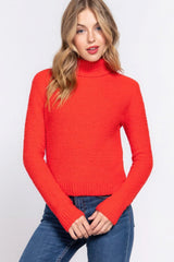 Turtleneck Sweater Top | Mixtshop LLC